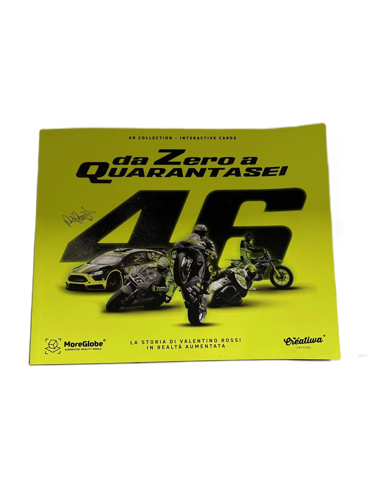 La Storia Di Valentino Rossi in realtà aumentata da Zero a Quarantasei – Art Collection – Interactive cards Rossi (Taal Italiaans) - Afbeelding 2