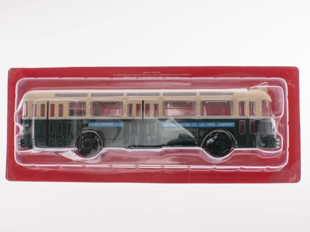 ACBUS089 Bus of the World 1:43 scale Chausson APVU RATP – 1956 France - Afbeelding 2