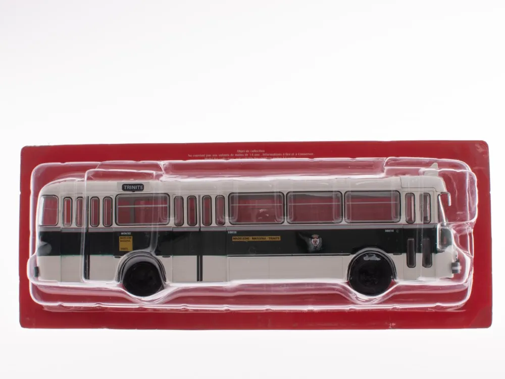 ACBUS092 Bus of the World 1:43 scale Berliet PLR 10 (1955) France - Afbeelding 2