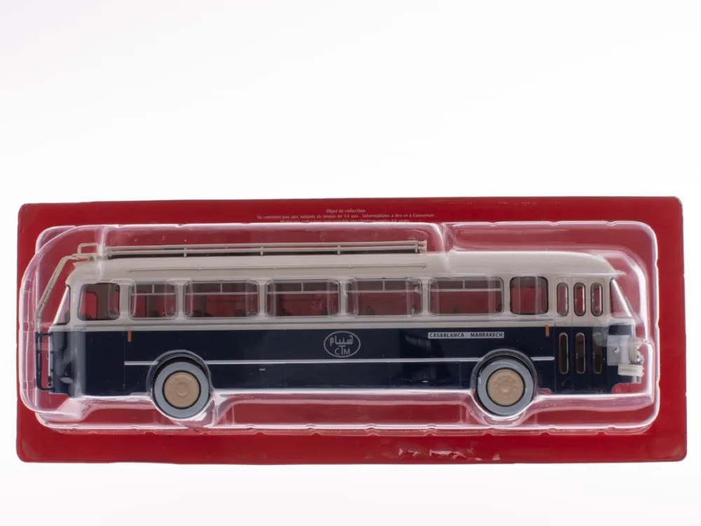 ACBUS094 Bus of the World 1:43 scale Saviem Chausson SC1 (1960) France - Afbeelding 2